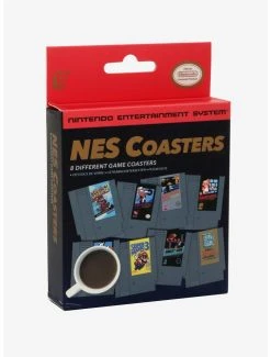 Boxlunch Nintendo NES Cartridge Coasters -BoxLunch Shop 11807982 av2
