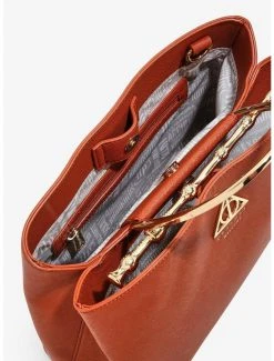 Loungefly Harry Potter Cognac Wand Handbag - BoxLunch Exclusive -BoxLunch Shop 12099857 av3