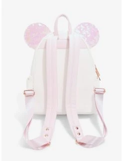 Loungefly Disney Minnie Mouse Iridescent Sequin Mini Backpack - BoxLunch Exclusive -BoxLunch Shop 12603755 av2
