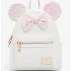 Loungefly Disney Minnie Mouse Iridescent Sequin Mini Backpack - BoxLunch Exclusive -BoxLunch Shop 12603755 hi