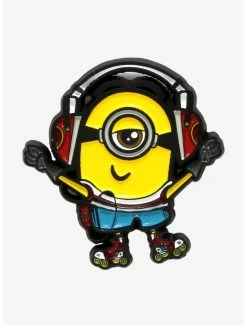 Minions Artist Series Paulo V Roller Skater Minion Enamel Pin - BoxLunch Exclusive