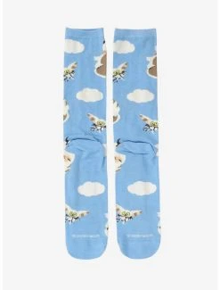 Avatar: The Last Airbender Appa & Momo Crew Socks - BoxLunch Exclusive -BoxLunch Shop 13405411 av2