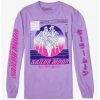 Sailor Moon Group Katakana Vaporwave Long Sleeve T-Shirt - BoxLunch Exclusive