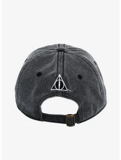 Harry Potter Deathly Hollows Logo Cap - BoxLunch Exclusive -BoxLunch Shop 14766527 av2