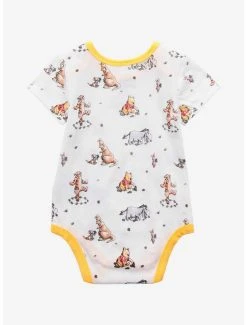 Disney Winnie The Pooh Hundred Acre Woods Friends Infant One-Piece - BoxLunch Exclusive -BoxLunch Shop 14850229 av1
