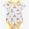 Disney Winnie The Pooh Hundred Acre Woods Friends Infant One-Piece - BoxLunch Exclusive -BoxLunch Shop 14850229 hi