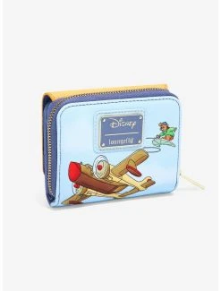 Loungefly Disney Talespin Crew Group Portrait Small Zip Wallet - BoxLunch Exclusive -BoxLunch Shop 15056478 av1