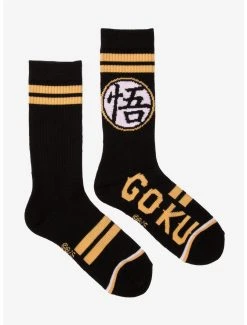 Dragon Ball Z Goku Symbol Crew Socks - BoxLunch Exclusive -BoxLunch Shop 15104084 av1