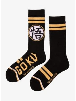 Dragon Ball Z Goku Symbol Crew Socks - BoxLunch Exclusive -BoxLunch Shop 15104084 av2