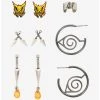 Naruto Shippuden Hidden Leaf Village Kunai Earring Set - BoxLunch Exclusive -BoxLunch Shop 15201040 hi