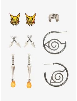 Naruto Shippuden Hidden Leaf Village Kunai Earring Set - BoxLunch Exclusive