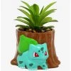 Pokémon Bulbasaur Tree Stump Faux Succulent Planter - BoxLunch Exclusive -BoxLunch Shop 15297176 hi