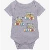 Star Wars The Mandalorian The Child Sleep Snack Repeat Infant One-Piece - BoxLunch Exclusive -BoxLunch Shop 15411600 hi