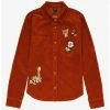Boxlunch Her Universe Disney The Fox And The Hound Always Be Friends Corduroy Shacket -BoxLunch Shop 15445966 hi