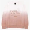 Her Universe Disney Beauty And The Beast Chateau De Beast Women's Dip-Dye Crewneck - BoxLunch Exclusive -BoxLunch Shop 15462920 hi