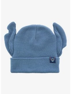 Disney Lilo & Stitch Stitch Youth Eared Cuff Beanie - BoxLunch Exclusive