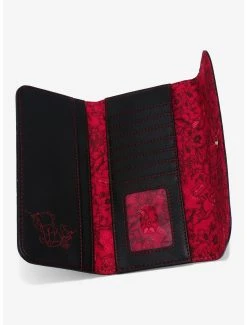 Loungefly Disney Winnie The Pooh Pooh & Piglet Floral Embroidered Wallet - BoxLunch Exclusive -BoxLunch Shop 15471845 av2