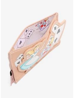 Loungefly Alice In Wonderland Alice & Wonderland Friends Cardholder - BoxLunch Exclusive -BoxLunch Shop 15472039 av2
