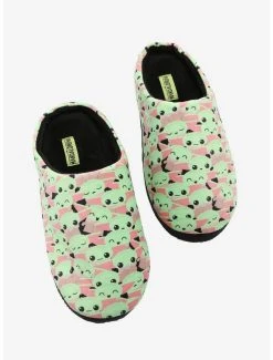 Star Wars The Mandalorian The Child Chibi Expressions Slippers - BoxLunch Exclusive -BoxLunch Shop 15543078 av2