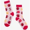 Lore Olympus Persephone Crew Socks - BoxLunch Exclusive -BoxLunch Shop 15630053 hi