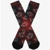 Naruto Akatsuki Clouds Crew Socks - BoxLunch Exclusive -BoxLunch Shop 15630067 hi