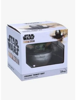 Boxlunch Star Wars The Mandalorian The Child In Pram Trinket Box -BoxLunch Shop 15723605 av4