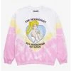 Sailor Moon Princess Serenity Messenger Of Love Tie-Dye Crewneck - BoxLunch Exclusive