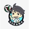 Haikyu!! Chibi Toru Oikawa Enamel Pin - BoxLunch Exclusive -BoxLunch Shop 15848065 hi
