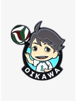 Haikyu!! Chibi Toru Oikawa Enamel Pin - BoxLunch Exclusive