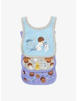 Star Wars Chibi Characters You R2 Cute Infant Bib Set - BoxLunch Exclusive -BoxLunch Shop 15890076 av2