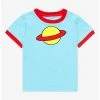 Nickelodeon Rugrats Chuckie Planet Toddler Ringer T-Shirt - BoxLunch Exclusive -BoxLunch Shop 15890097 hi