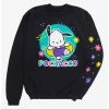 Sanrio Pochacco Summer Floral Crewneck - BoxLunch Exclusive -BoxLunch Shop 15898653 hi