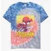 Spider-Man Sunset Youth Tie-Dye T-Shirt - BoxLunch Exclusive -BoxLunch Shop 15912455 hi