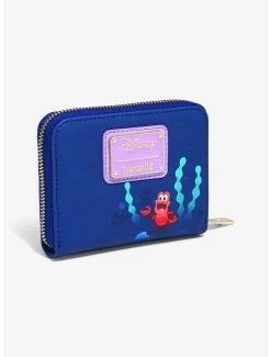 Loungefly The Little Mermaid Ariel Under The Sea Small Zip Wallet - BoxLunch Exclusive -BoxLunch Shop 15939154 av1
