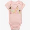 Disney Princess Chibi Characters Little Sweetheart Infant One-Piece - BoxLunch Exclusive -BoxLunch Shop 16013511 hi