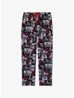 Star Wars Character Grid Allover Print Sleep Pants - BoxLunch Exclusive