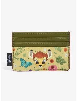 Boxlunch Loungefly Disney Bambi Floral Portrait Cardholder