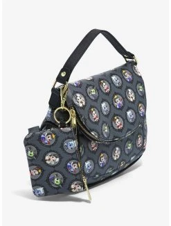 Loungefly Disney Villains Chibi Portraits Crossbody Bag & Coin Purse Set - BoxLunch Exclusive -BoxLunch Shop 16051783 av1