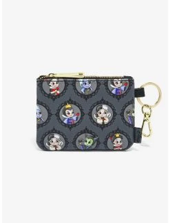 Loungefly Disney Villains Chibi Portraits Crossbody Bag & Coin Purse Set - BoxLunch Exclusive -BoxLunch Shop 16051783 av4