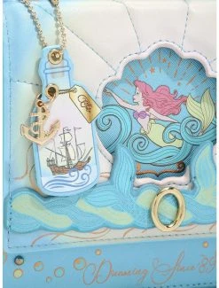 Danielle Nicole The Little Mermaid Ship In A Bottle Crossbody Bag - BoxLunch Exclusive -BoxLunch Shop 16051787 av3