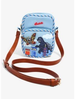 Godzilla Mothra & Godzilla Crossbody Bag - BoxLunch Exclusive -BoxLunch Shop 16196622 av2