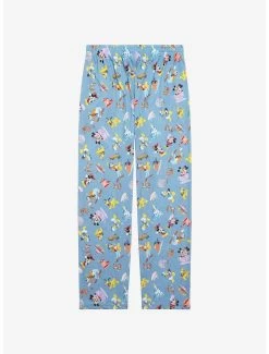 Disney Walt Disney World 50th Anniversary Rides & Attractions Sleep Pants - BoxLunch Exclusive -BoxLunch Shop 16244208 av1