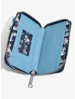Loungefly Disney 101 Dalmatians Puppy Basket Small Zip Wallet - BoxLunch Exclusive -BoxLunch Shop 16334616 av2