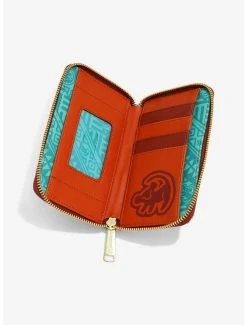 Loungefly Disney The Lion King Simba & Nala Waterfall Zip Wallet - BoxLunch Exclusive -BoxLunch Shop 16334622 av2