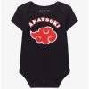 Naruto Shippuden Akatsuki Cloud Infant One-Piece - BoxLunch Exclusive -BoxLunch Shop 16415167 hi