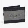 DC Comics The Batman Bat Logo Bifold Wallet - BoxLunch Exclusive -BoxLunch Shop 16531237 hi
