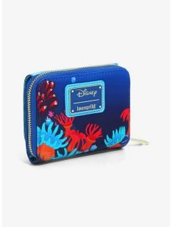 Loungefly Disney Pinocchio Underwater Small Zip Wallet - BoxLunch Exclusive -BoxLunch Shop 16531247 av1