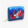 Loungefly Disney Pinocchio Underwater Small Zip Wallet - BoxLunch Exclusive -BoxLunch Shop 16531247 hi