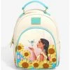 Loungefly Disney Pocahontas Sunflowers Mini Backpack - BoxLunch Exclusive -BoxLunch Shop 16533656 hi