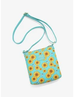 Loungefly Disney Pocahontas Flit & Sunflowers Crossbody Bag - BoxLunch Exclusive -BoxLunch Shop 16533660 av1